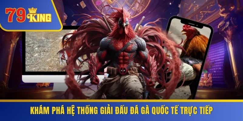 Khám phá hệ thống giải đấu đá gà quốc tế trực tiếp