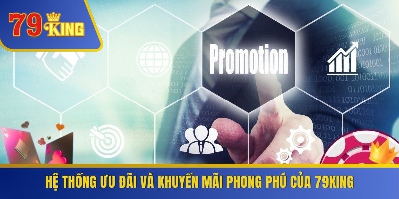 Hệ thống ưu đãi và khuyến mãi phong phú của 79KING