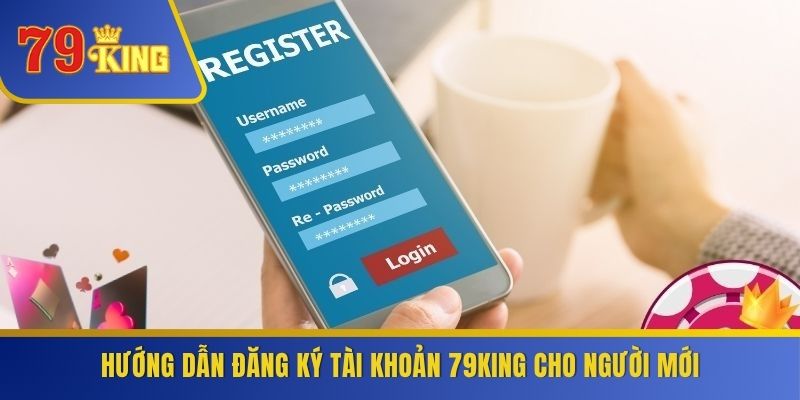 Hướng dẫn đăng ký tài khoản 79KING cho người mới